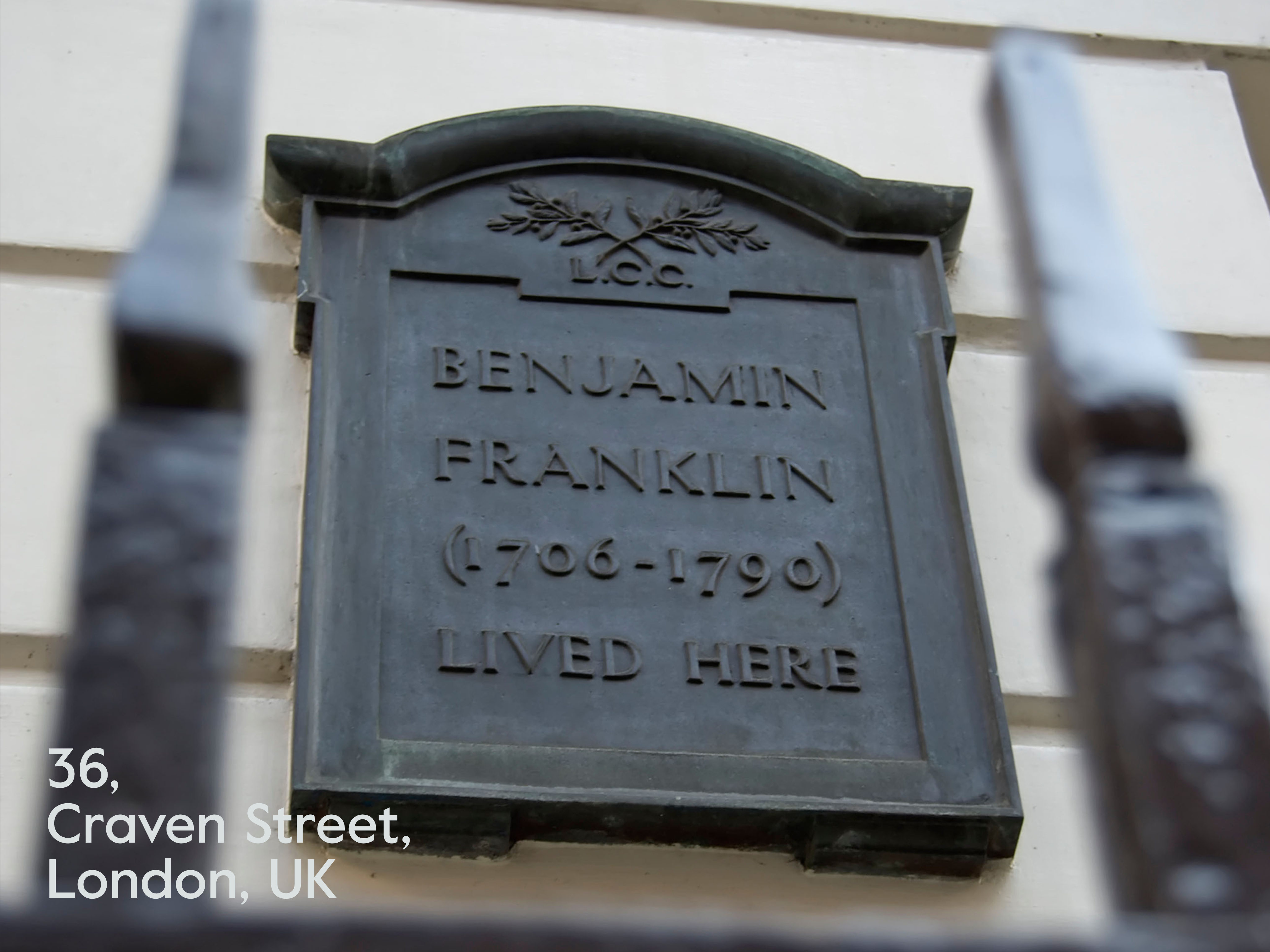 Benjamin Franklin Plauqe