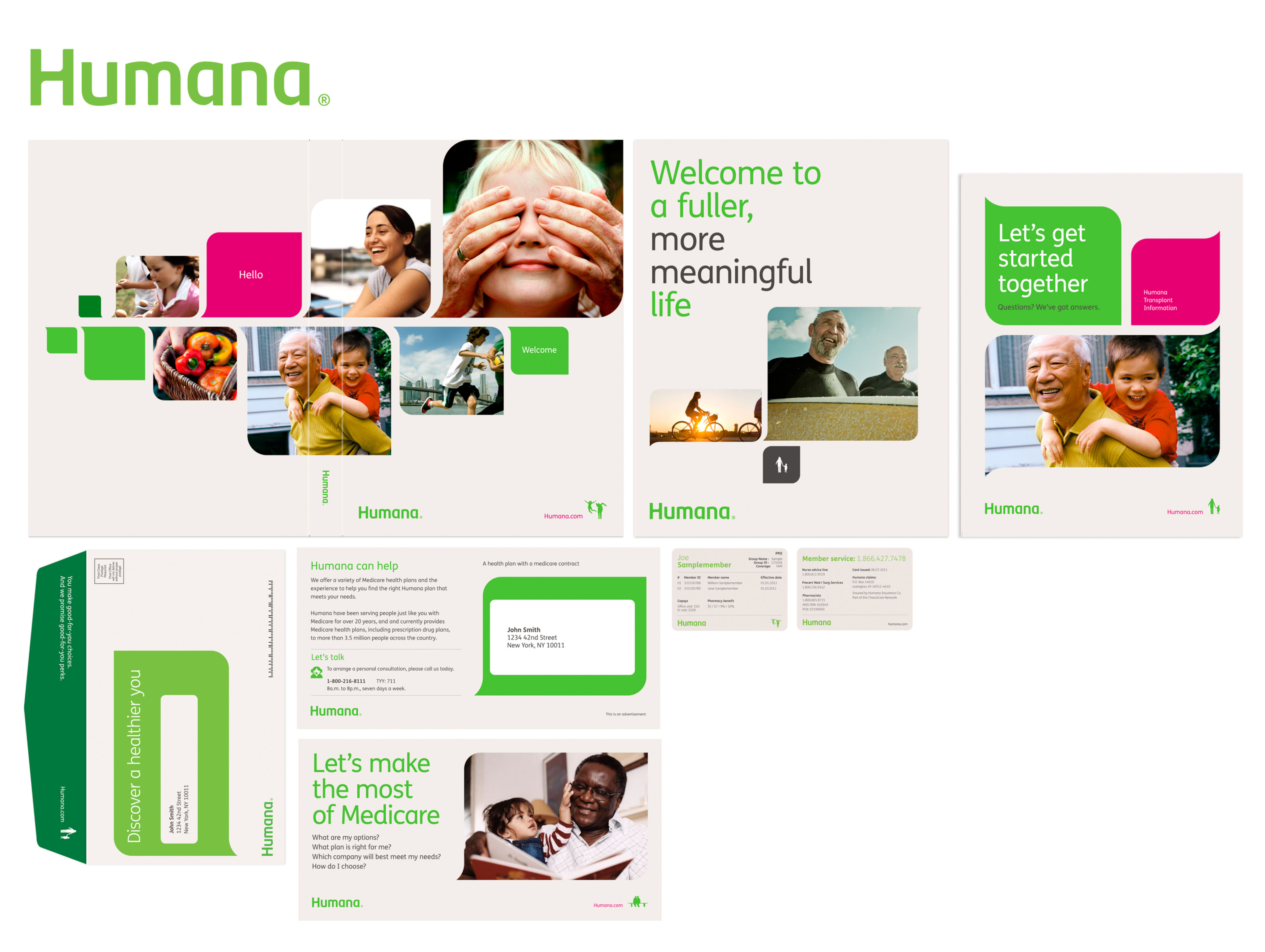 Humana Print Collateral