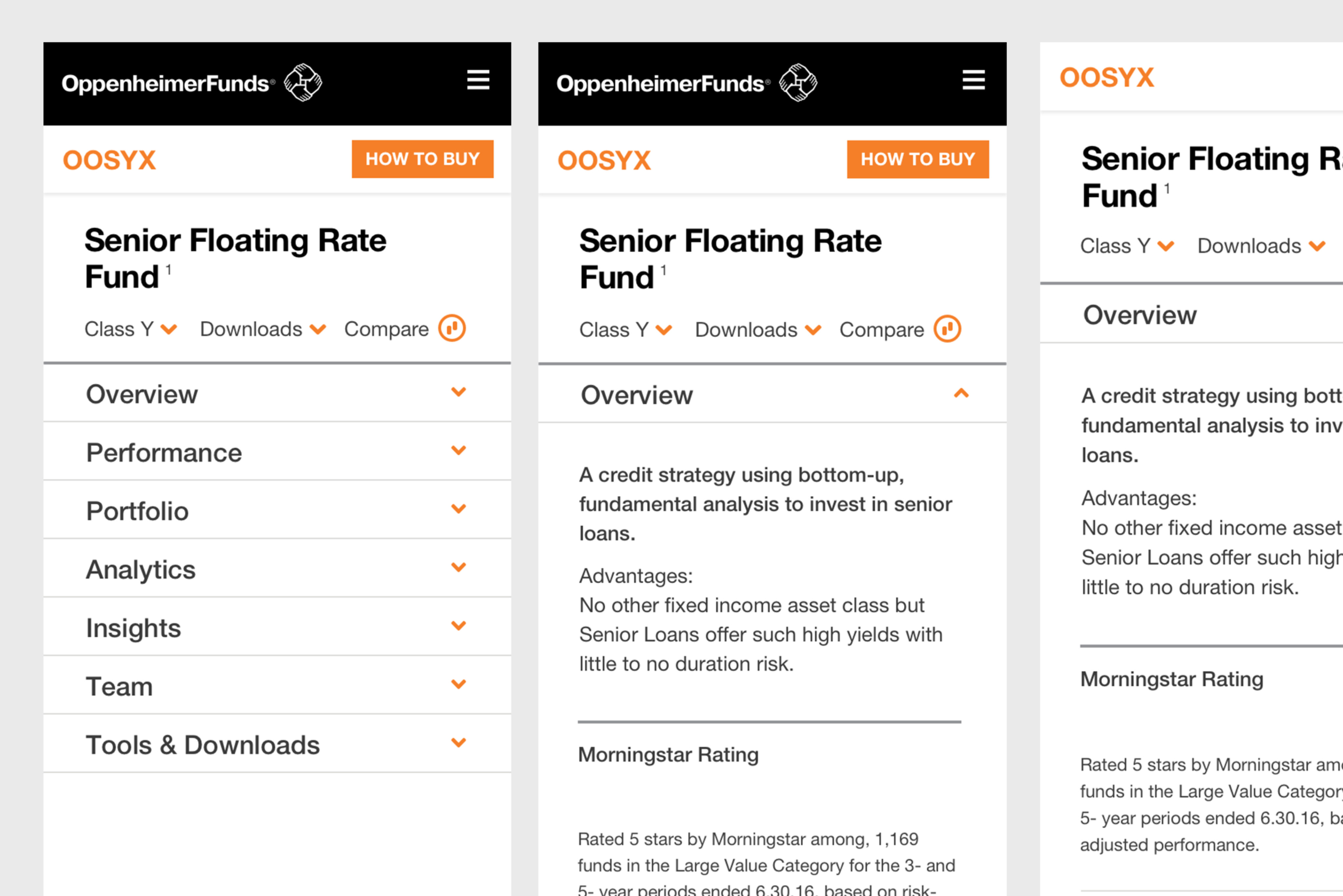 OFI Design System Screen Two